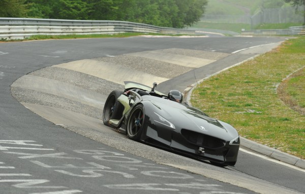 Peugeot EX1 record Nurburgring