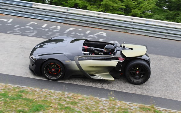 Peugeot EX1 record Nurburgring