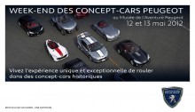Musée Peugeot Week end concept-cars les 12 et 13 mai