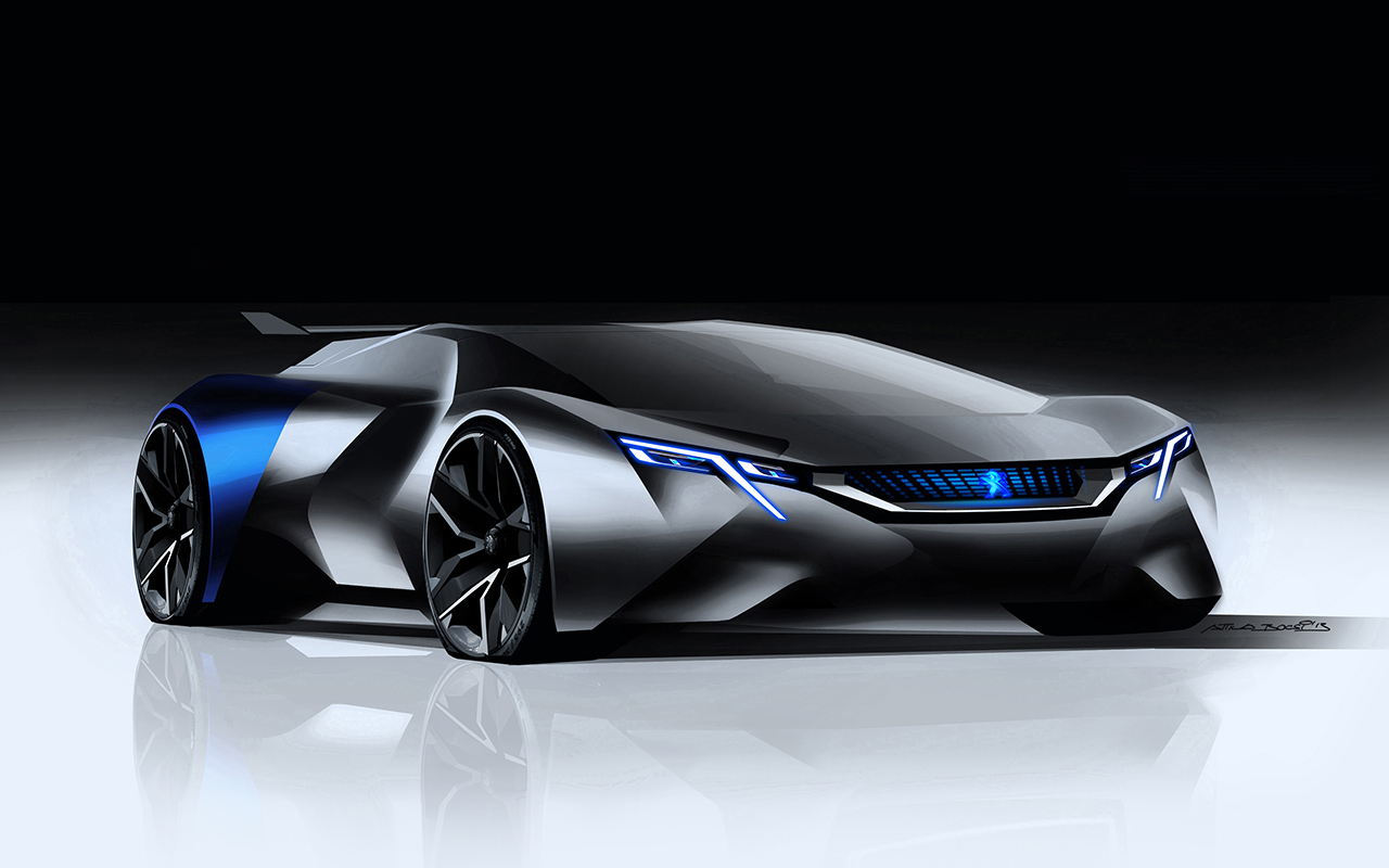 2015 Peugeot Vision Gran Turismo Concept