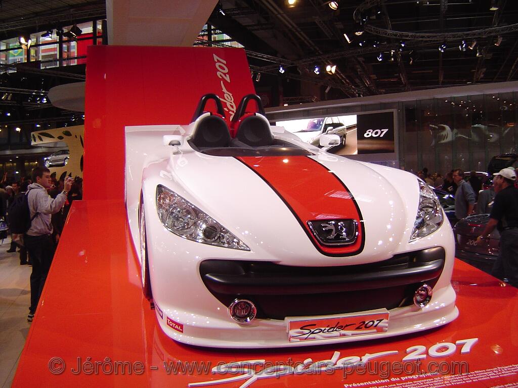 Peugeot Spider 207 - Mondial de l'auto Paris 2006
